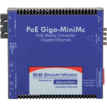 Advantech IMC-380 Transceiver/Media Converter IMC-380-SFP-PS