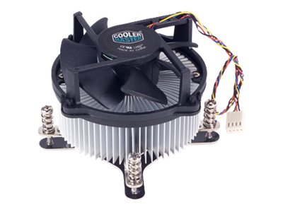 Advantech - Processor cooler - (for: LGA775) - aluminum and copper - 80 mm