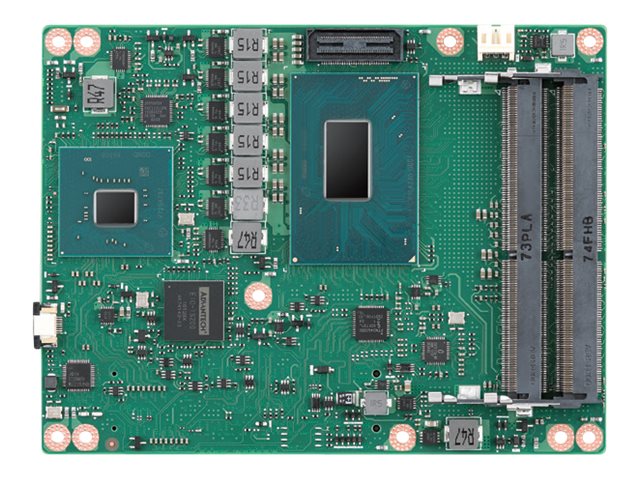 Advantech SOM-5899 - Motherboard - COM Express R3.0 Type 6 - Intel Xeon E-2176M - CM246 Chipset - USB 3.0 - Gigabit LAN