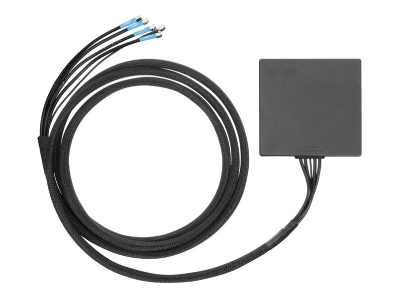 Airgain Antenna Plus ULTRAMAX GLASS 5G - Antenna - cellular - 4.1 dBi (for 617 - 960 MHz), 7.2 dBi (for 1.7 - 2.7 GHz), 6.2 dBi AP-GL5G-C4-BL-10