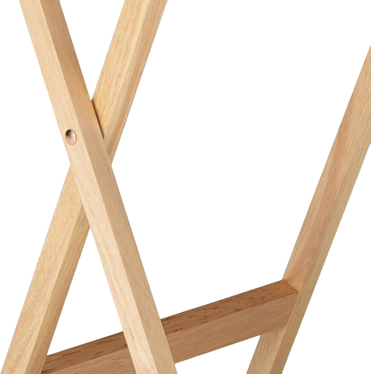 Alex 2-Pc Natural Solid Wood TV Table Set For Living Room