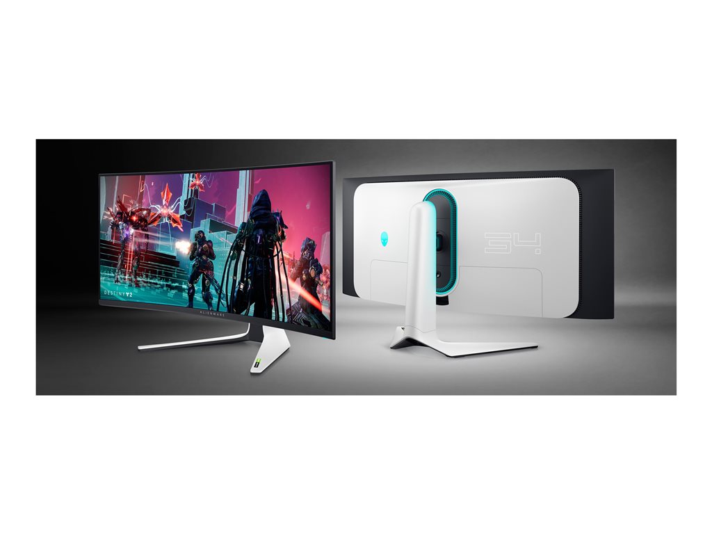 Alienware AW3423DW - OLED monitor - gaming - curved - 34 (34.18" viewable) - 3440 x 1440 WQHD @ 175 Hz - 1000 cd/mï¿½ - 1000000:1