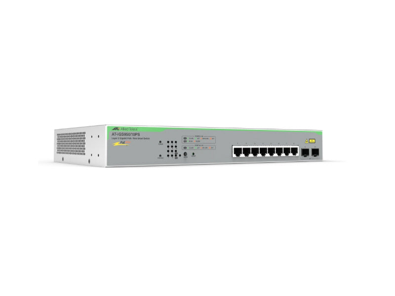 Allied Telesis AT-IGS950/10PS-910 1U Gigabit Ethernet Switch for SMBs