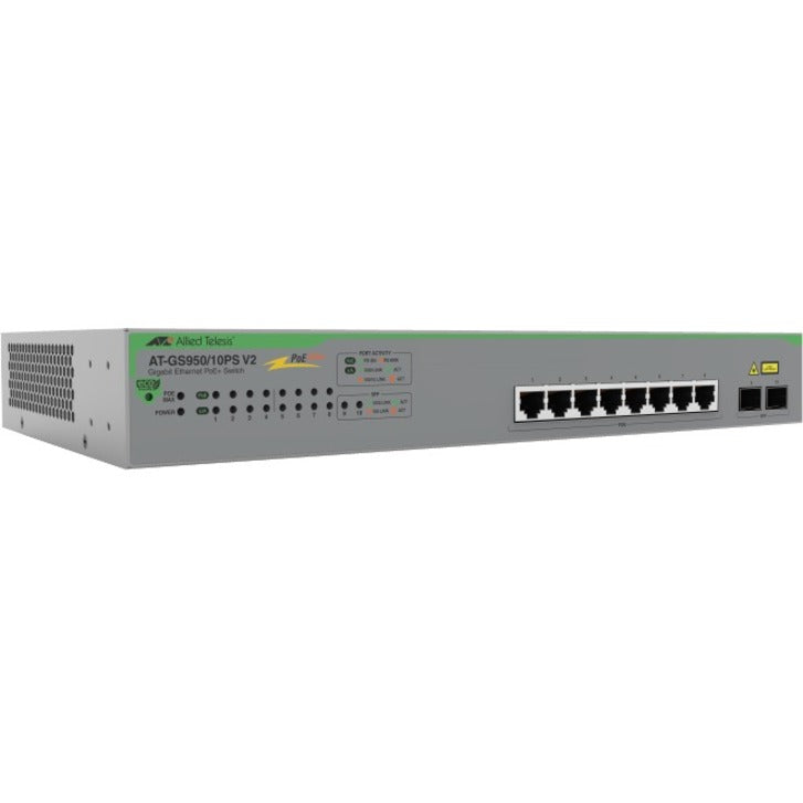 Allied Telesis GS950/10PS V2 Ethernet Switch AT-GS950/10PSV2-50