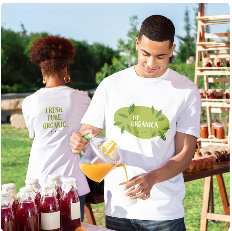 Allmade® Organic Cotton Unisex T-Shirt – Earth-Friendly Comfort for Everyday Wear