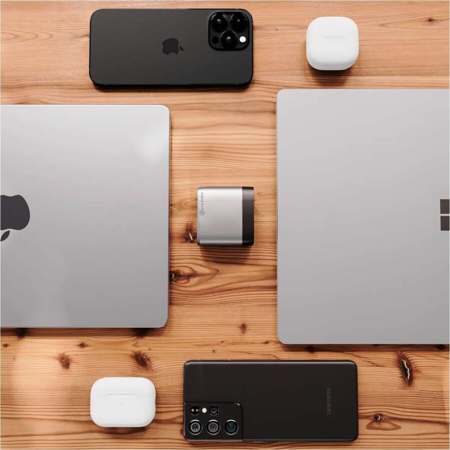 Alogic 1X67 Rapid Power 67W Multi-Country GaN Charger - 1 Pack - 120 V AC 230 V AC Input -