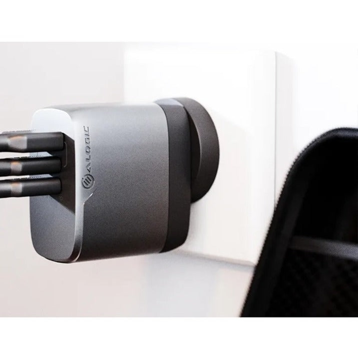 Alogic 3X67 Rapid Power 67W Multi-Country GaN Charger - 1 Pack - 120 V AC 230 V AC Input -