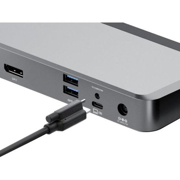 Alogic DX2 Dual 4K Display Universal Docking Station - with 100W Power Delivery