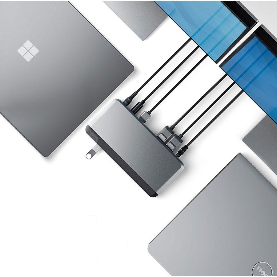 Alogic Mx2 Usb-C Dual Display Dp Alt. Mode Docking Station - With 100W Power Delivery