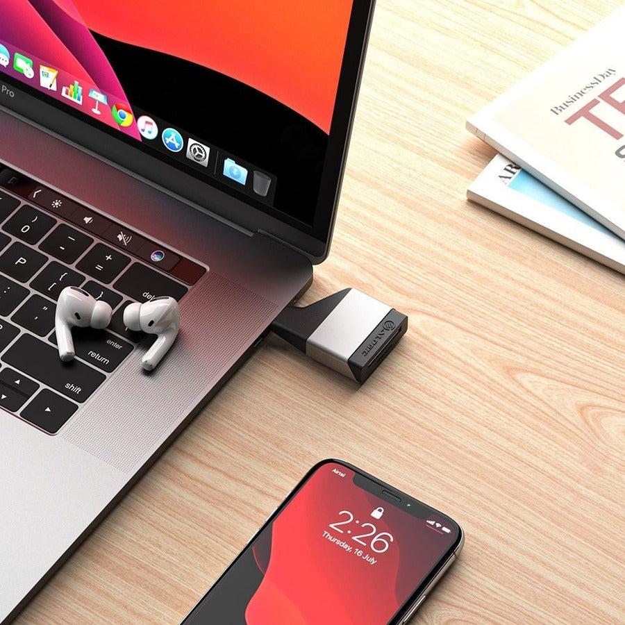 Alogic Ultra Mini Usb-C To Sd And Micro Sd Card Reader Adapter