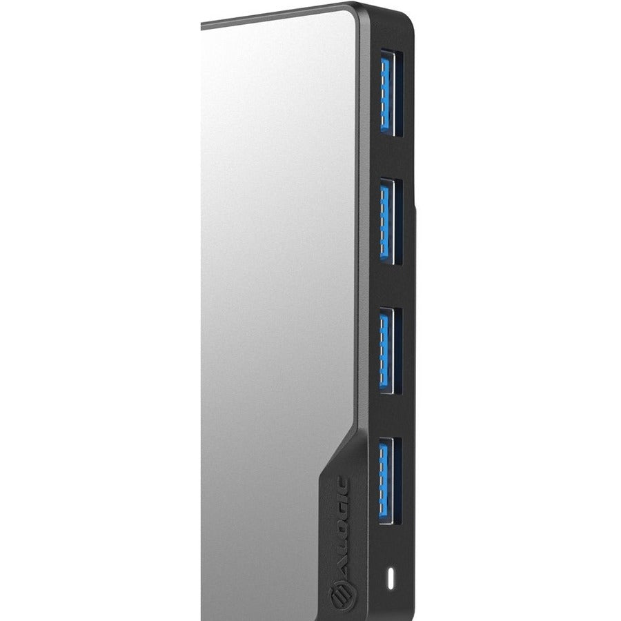 Alogic Usb-A Fusion Swift 4-In-1 Hub -Space Grey