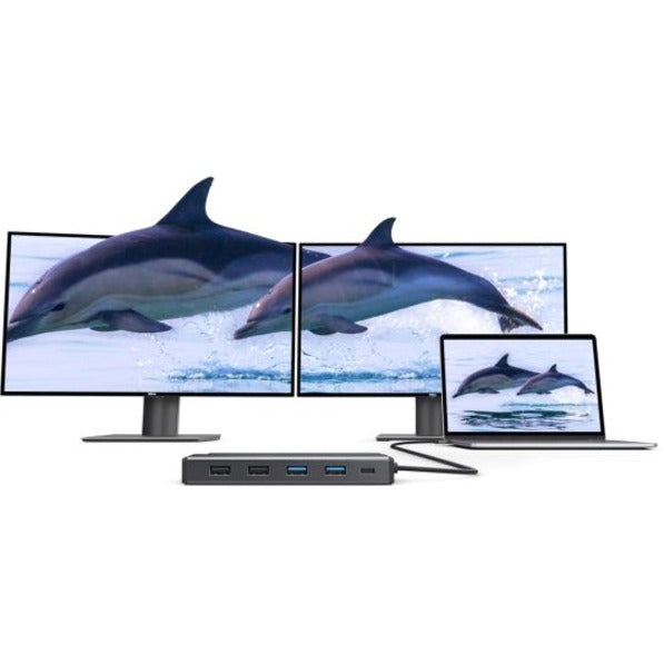 Alogic Usb-C 12-In-1 Dual Display Mini Dock - Mv2