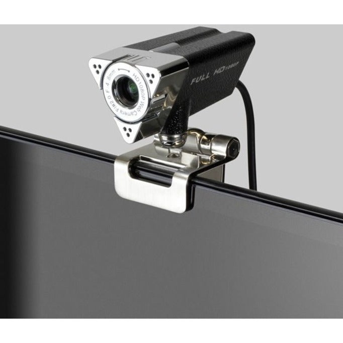 Aluratek AWC01F Video Conferencing Camera - 2 Megapixel - 30 fps - Black - USB 2.0 - 15