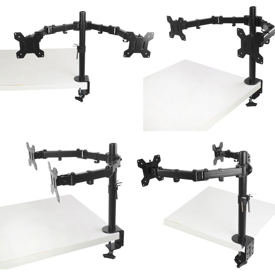 Amer 2Xc Mounting Arm For Monitor - Black