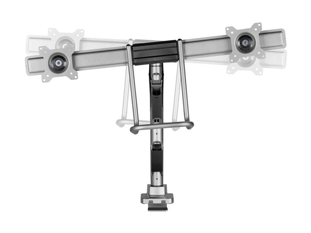 Amer HYDRA2HANDLEBAR Mounting Arm for Monitor - Space Gray - 2 Display(s) Supported - 17 t