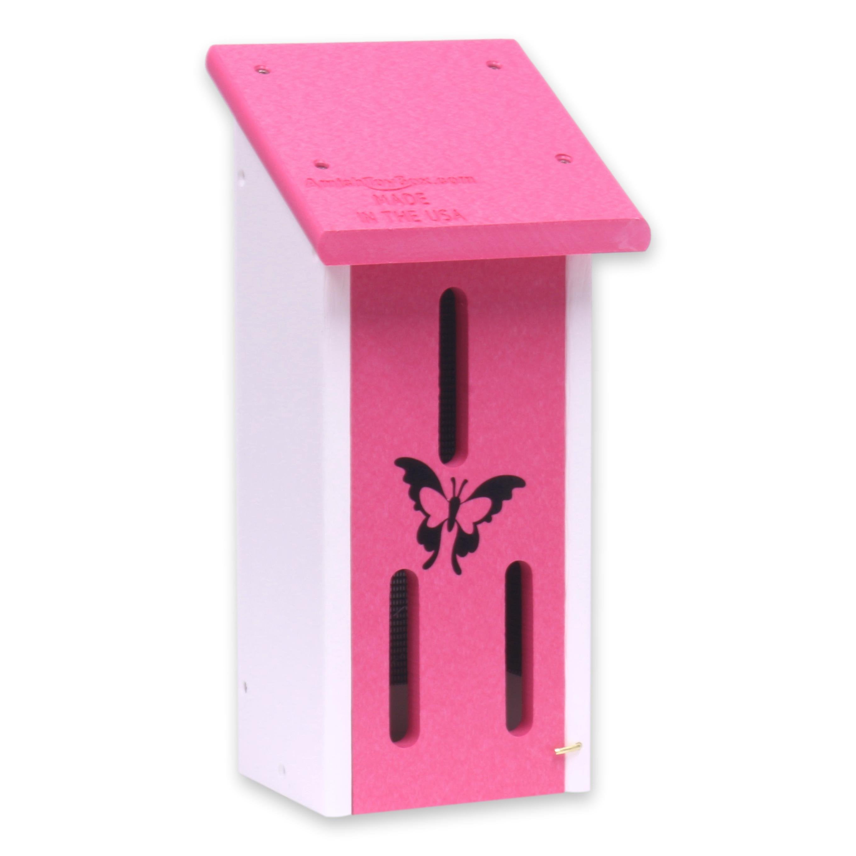 Amish-Made Butterfly House, Eco-Friendly Poly Lumber