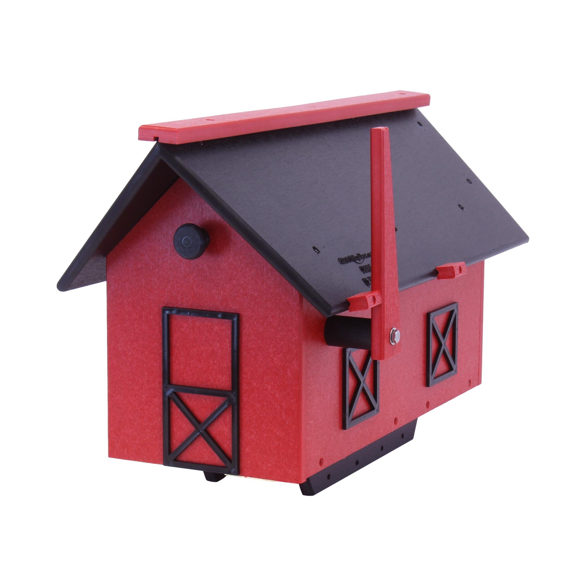 Amish-Made Mailbox, Post Mount, Made With Weather-Proof Poly Lumber, UV-Resistant