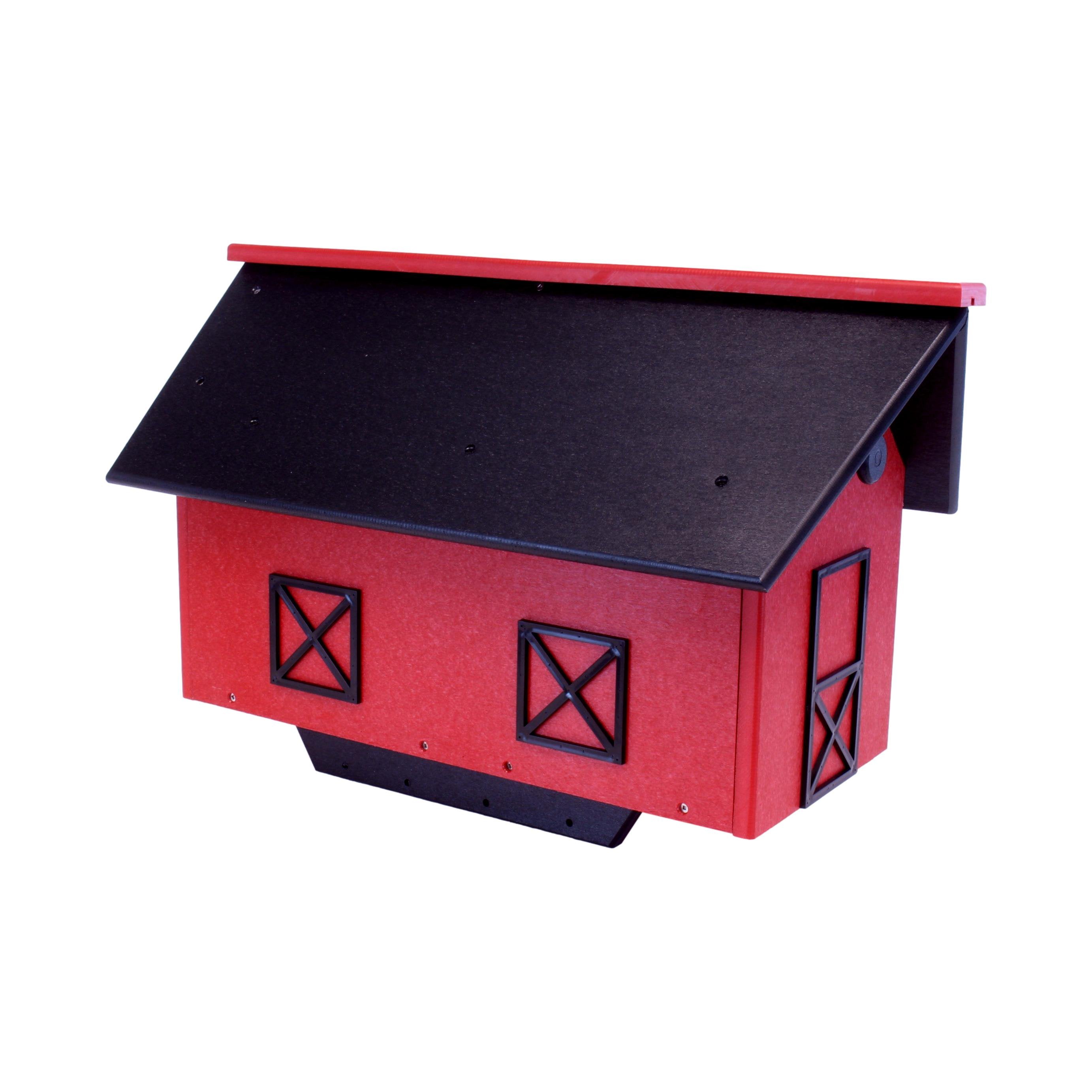 Amish-Made Mailbox, Post Mount, Made With Weather-Proof Poly Lumber, UV-Resistant