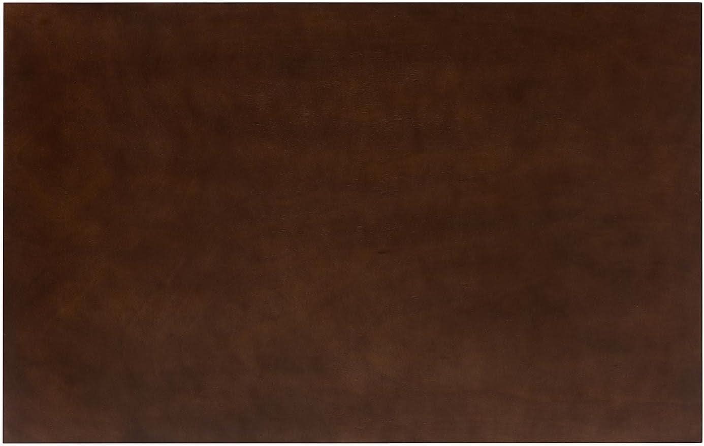Andrew Modern Dining Table Dark Brown Hardwood Finish