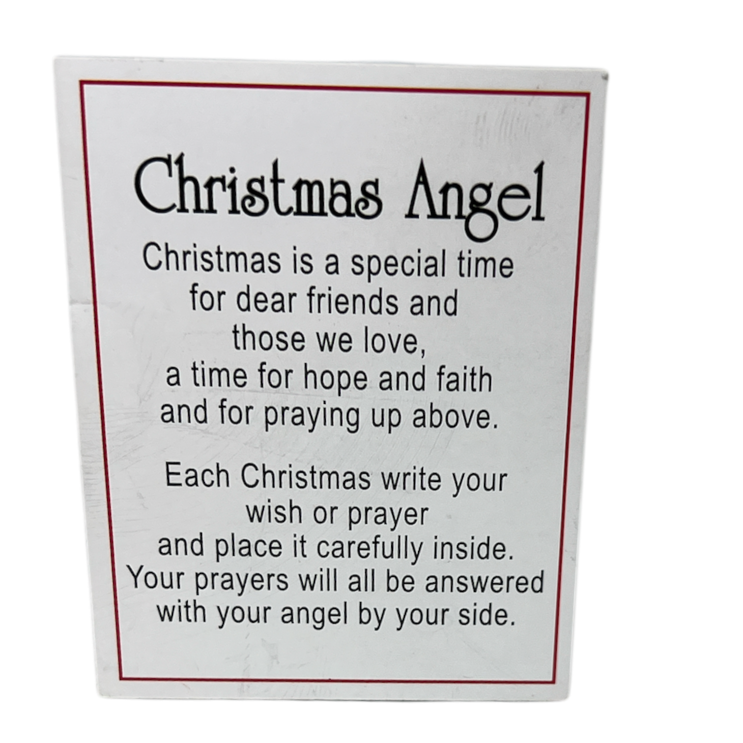 Angel Charm With Compartment