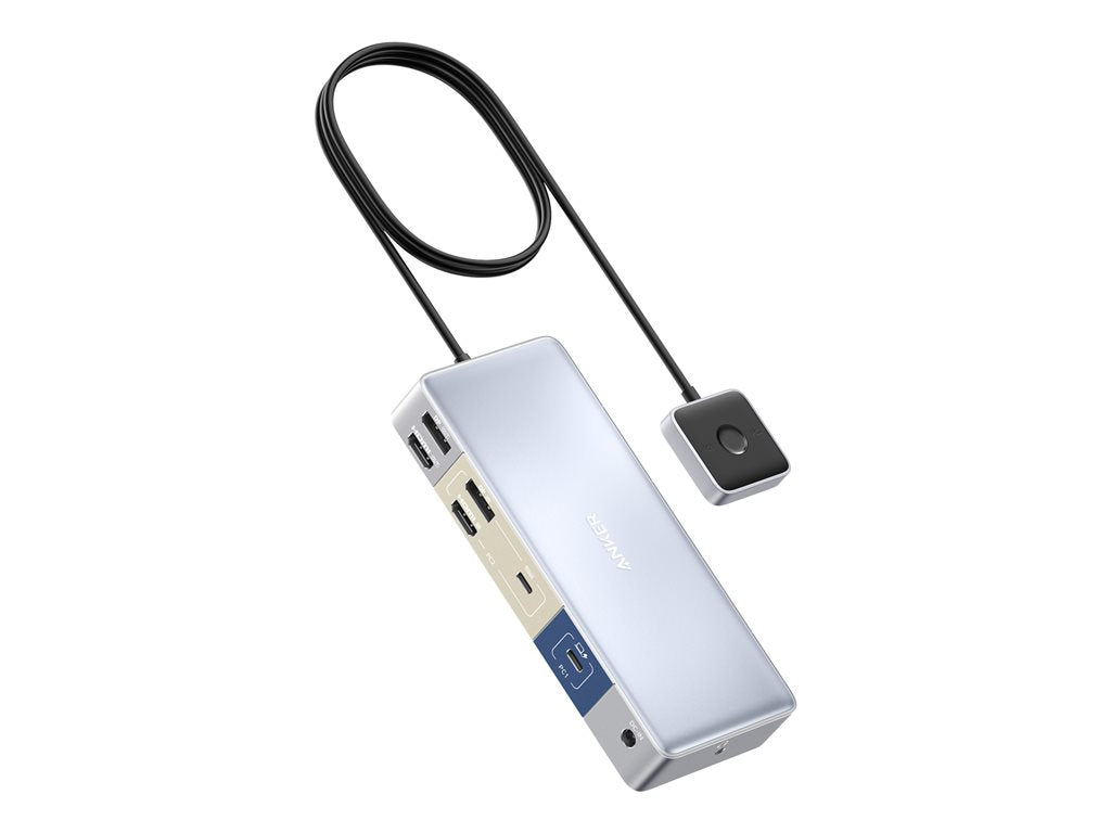 Anker 553 KVM Switch - Docking station - USB-C - DP, HDMI - 100 Watt