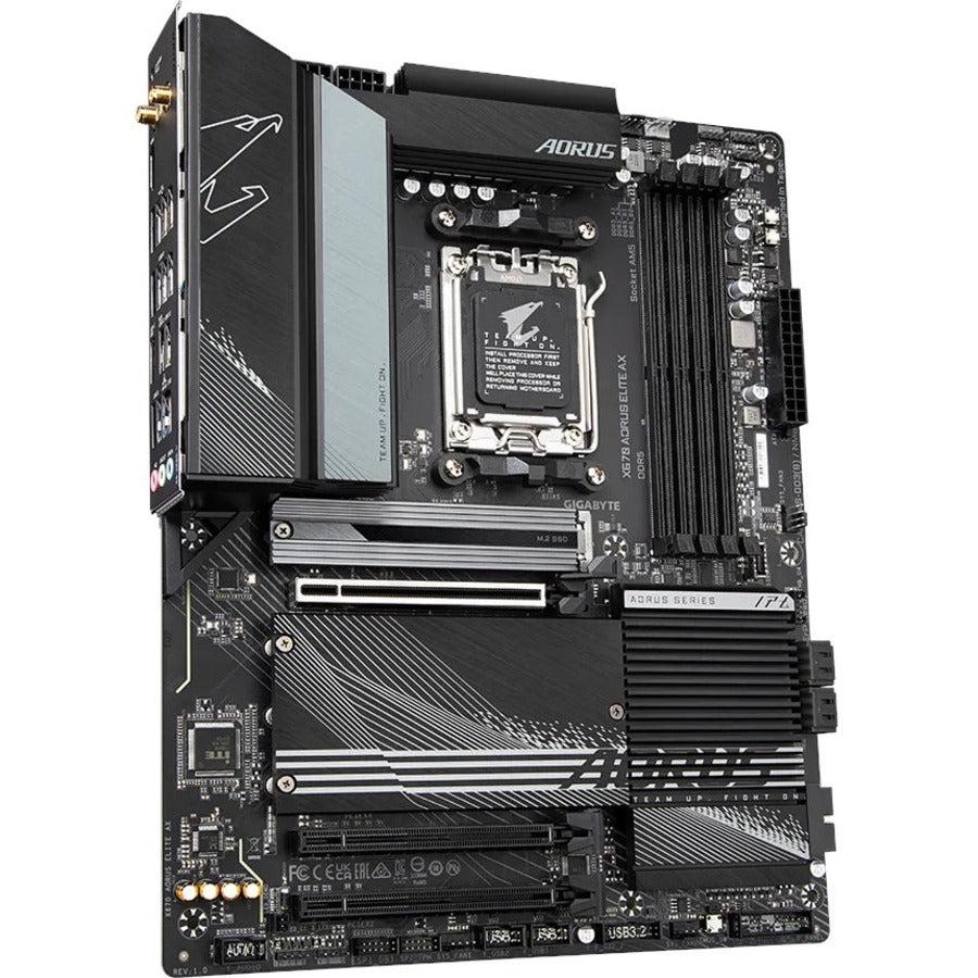 Aorus X670 ELITE AX Gaming Desktop Motherboard - AMD X670 Chipset - Socket AM5 - ATX