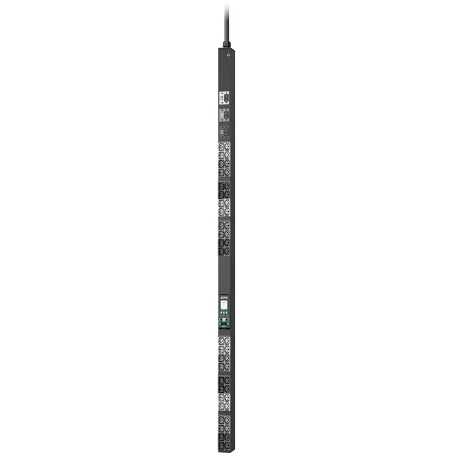 Apc Netshelter Rack Pdu Advanced - Power Distribution Unit (Rack-Mountable) - Switched Metered Outlet - Ac 208 V - 8.6 Kw - 8600 Va - 3-Phase - Ethernet 10/100/1000 - Input: Nema L21-30P - Output Connectors: 48 (24 X Iec 60320 C13/C15/C19/C21, 24 X Iec 60