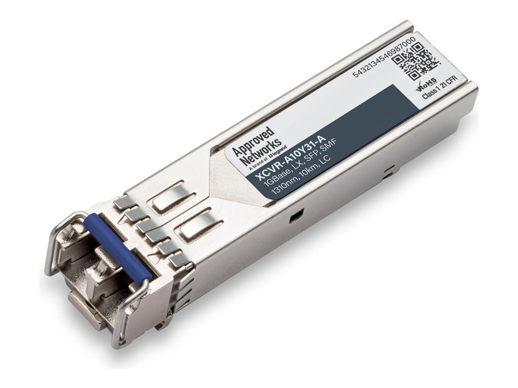 Approved Networks - SFP (mini-GBIC) transceiver module (equivalent to: Ciena XCVR-A10Y31) - 1GbE - 1000Base-LX - LC