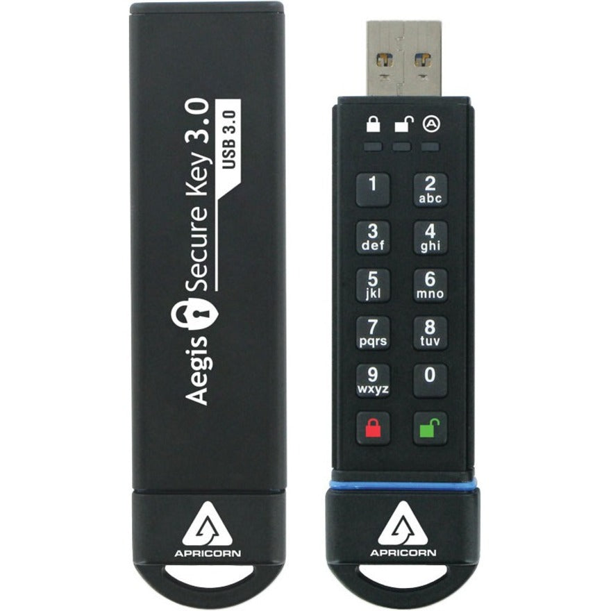 Apricorn 16Gb Aegis Secure Key Usb 3.0 Flash Drive