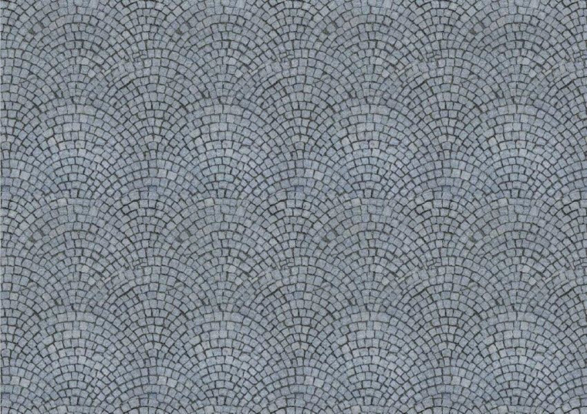Arched Pavement Brick Sheet - 11.75" x 8.25"