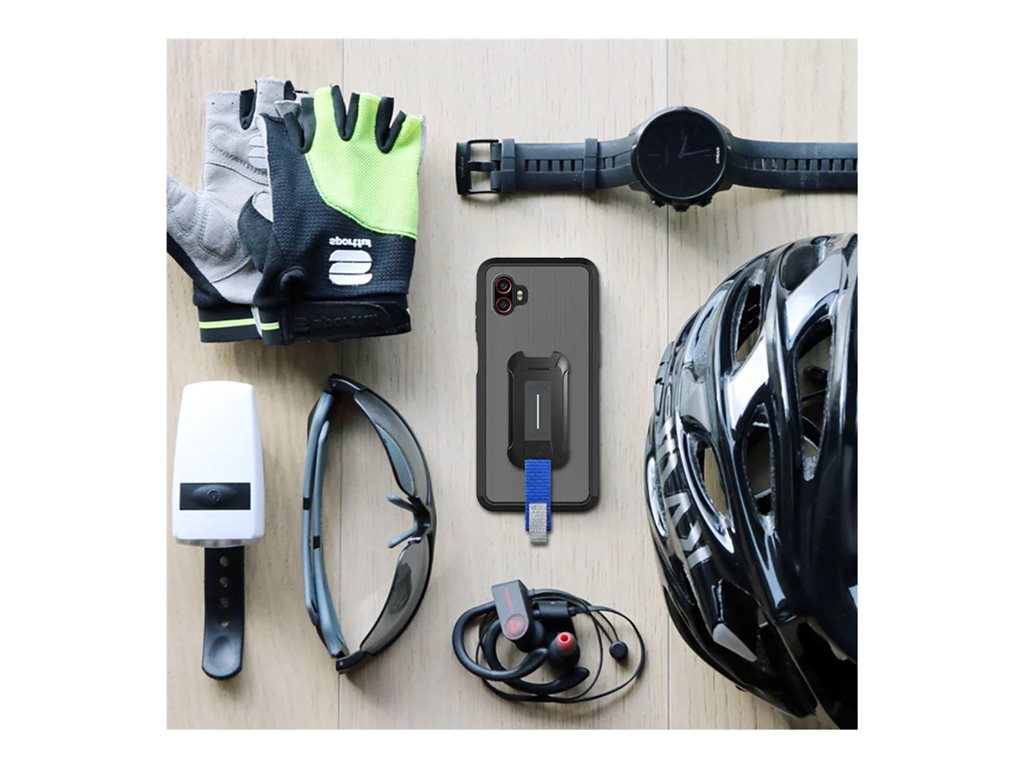 Armor-X - Back cover for cell phone - rugged - mountable, shockproof, with carabiner - thermoplastic polyurethane (TPU) - for BX3-SS22-XC6P