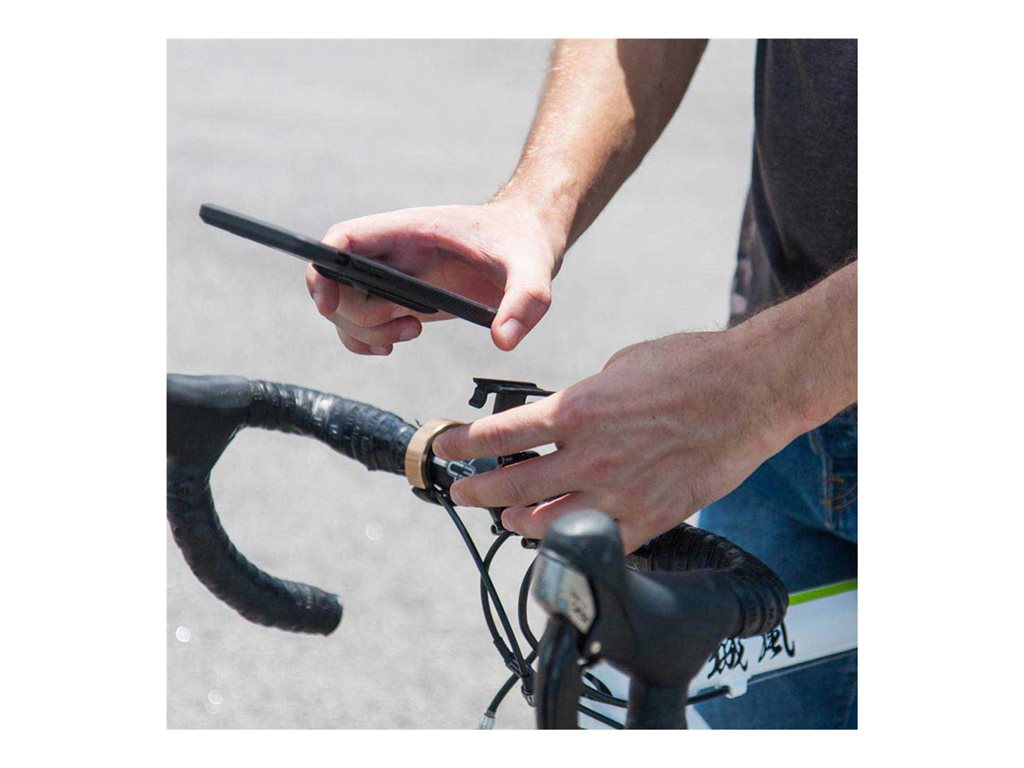 Armor-X - Back cover for cell phone - rugged - mountable, shockproof, with carabiner - thermoplastic polyurethane (TPU) - for BX3-SS22-XC6P