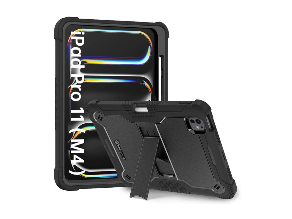 Armor-X - Back cover for tablet - rugged - thermoplastic polyurethane (TPU) - for Apple 11-inch iPad Pro (M4) VPN-IPAD-PR11