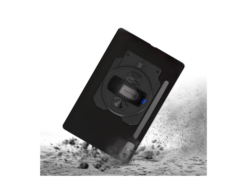 Armor-X - Back cover for tablet - shockproof, with X-DOCK - thermoplastic polyurethane (TPU) - for Lenovo Tab P12 PAN-LN-P12