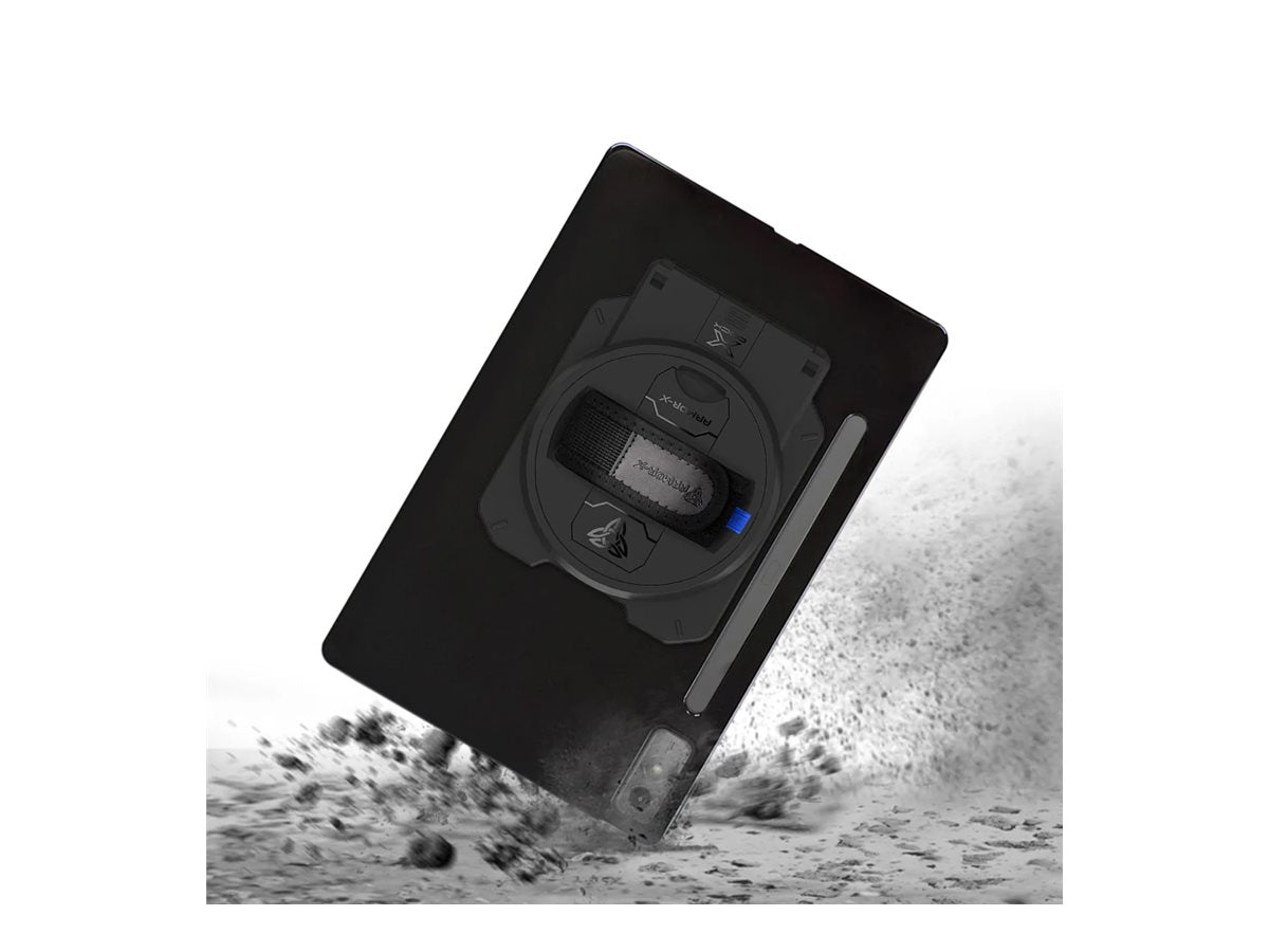 Armor-X - Back cover for tablet - shockproof, with X-DOCK - thermoplastic polyurethane (TPU) - for Lenovo Tab P12 PAN-LN-P12