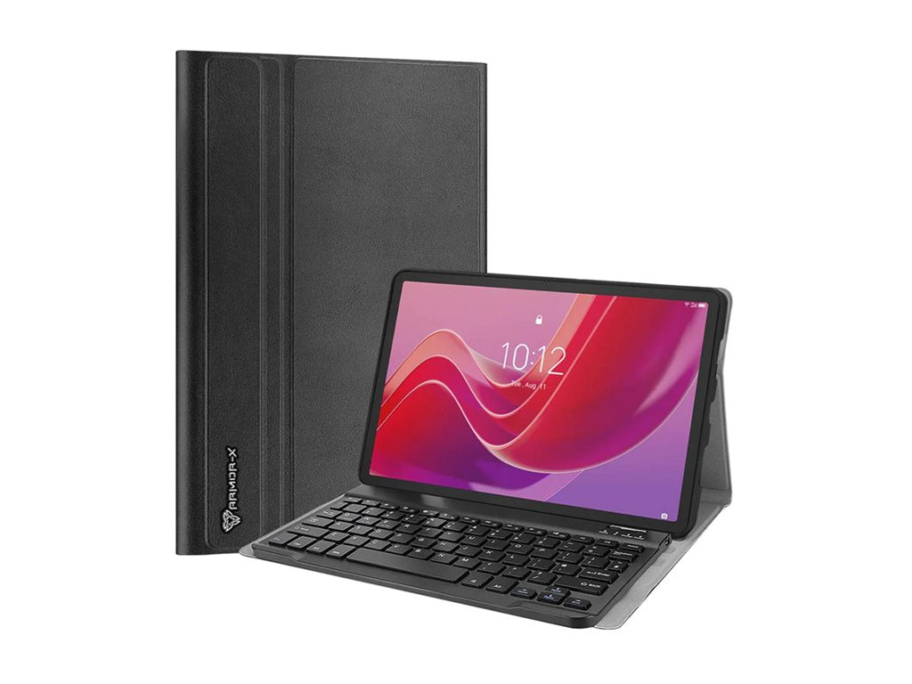 Armor-X - Keyboard and folio case (keyboard case) - detachable, PU leather - wireless HKV-LN-M11