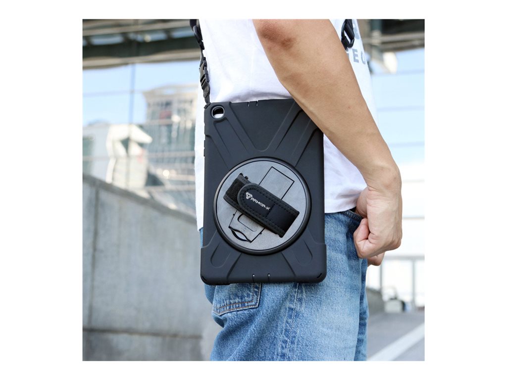 Armor-X - Protective case for tablet - rugged - 3 layers, shockproof, with hand strap and kick-stand - for Microsoft Surface JLN-MS-SFGO2