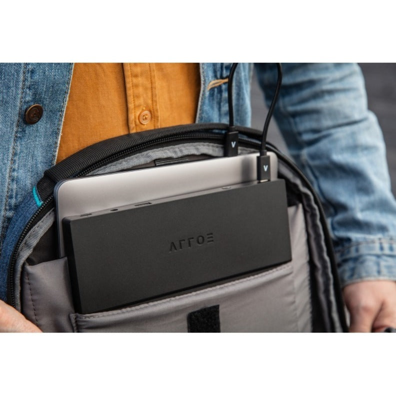 Arroe Smart Charging System 20000mAh Portable Charger for Laptops and Mobile Devices AR-LAE-001-001BLKENG