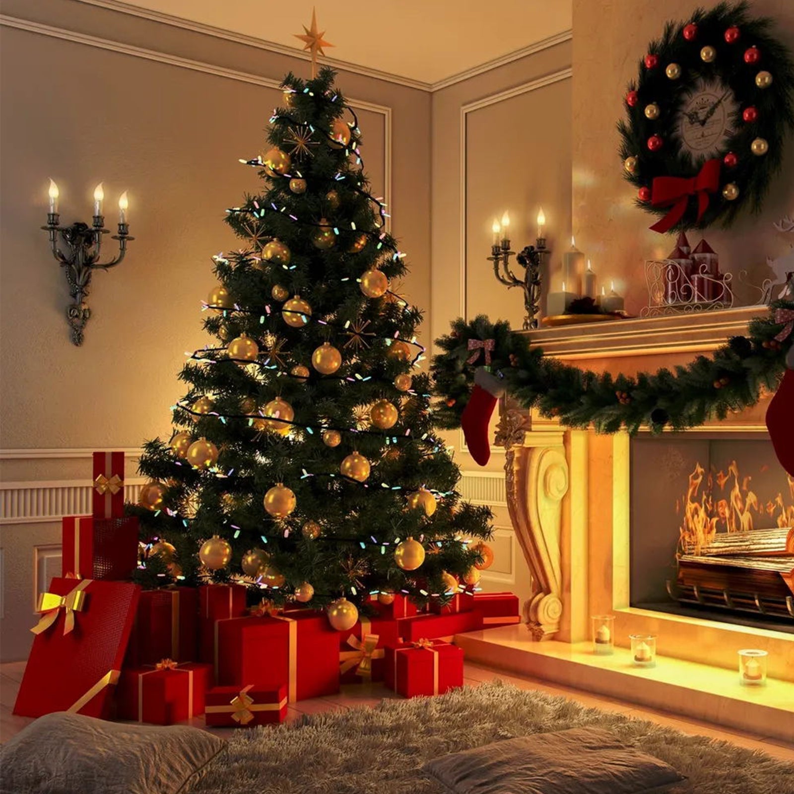 Artificial Christmas Fir Tree H-CT003