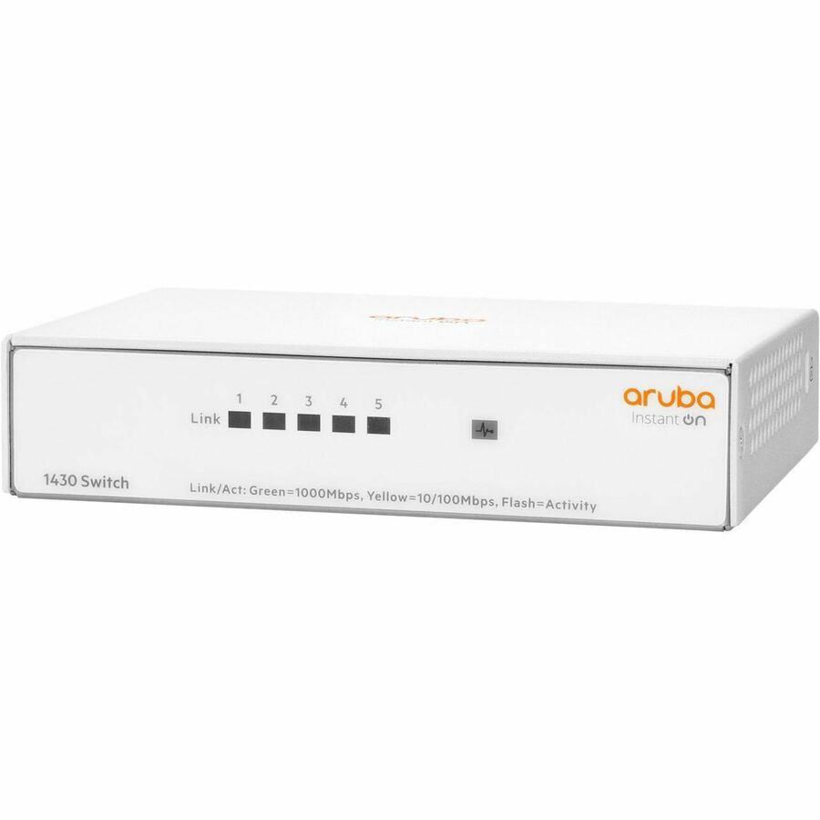 Aruba Instant On 1430 5G Switch - 5 Ports - Gigabit Ethernet - 100Base-TX,