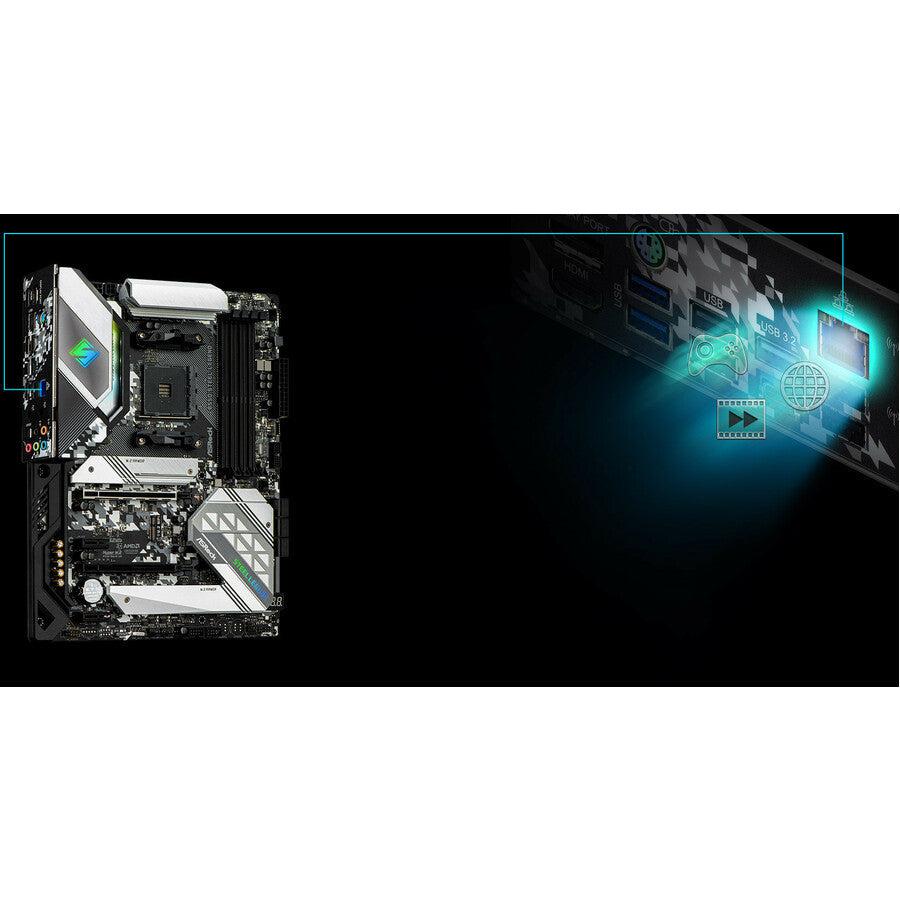 Asrock B550 Steel Legend Am4 Amd B550 Sata 6Gb/S Atx Amd Motherboard