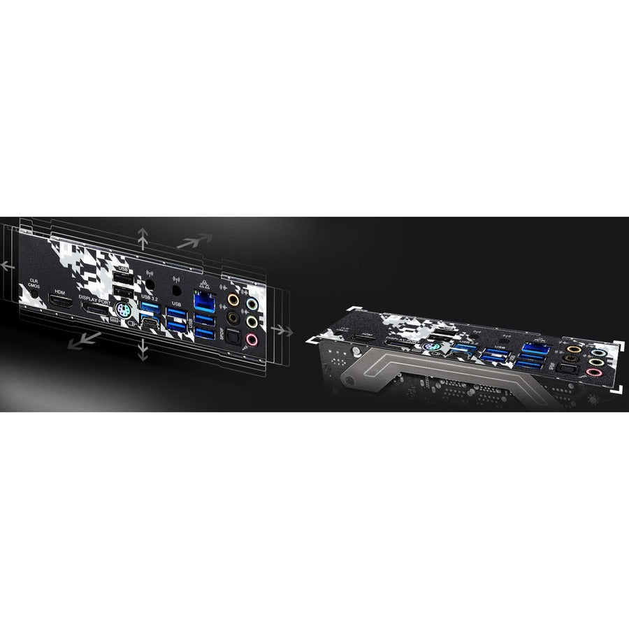 Asrock B550M Steel Legend Socket Am4/ Amd B550/ Ddr4/ Quad Crossfirex/ Sata3&Usb3.2/ M.2/ Micro Atx Motherboard