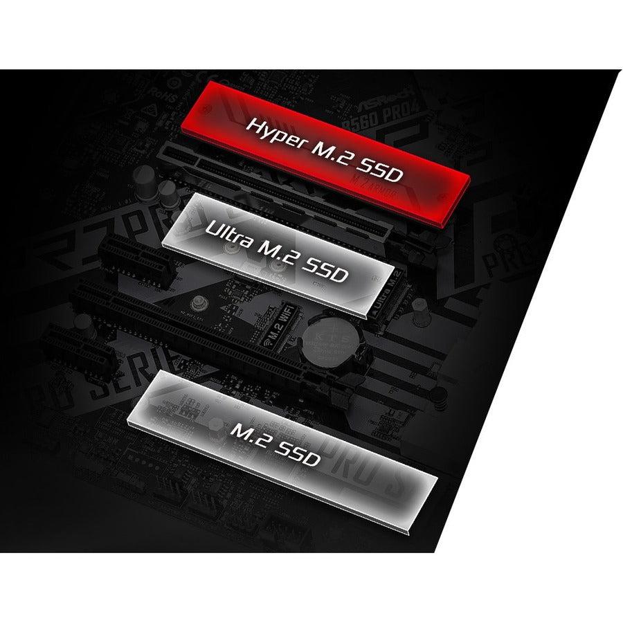 Asrock B560 Pro4 Socket Lga1200/ Intel B560/ Ddr4/ Sata3&Usb3.2/ M.2/ Atx Motherboard