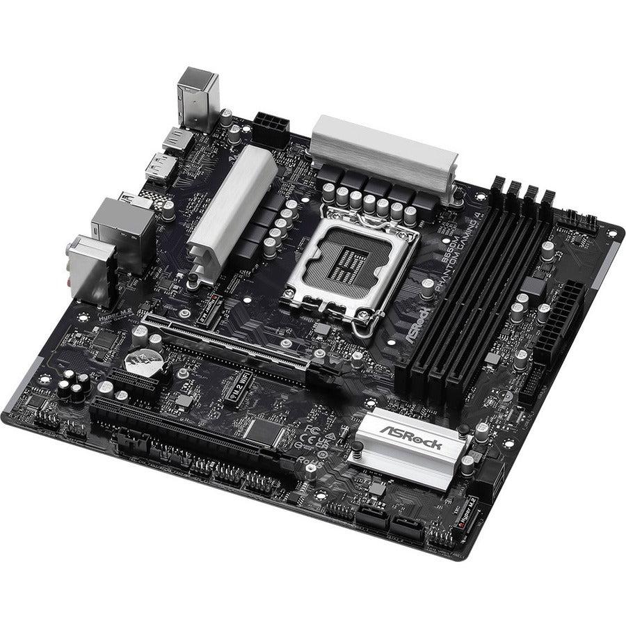 Asrock B660M Phantom Gaming 4 - Motherboard - Micro Atx - Lga1700 Socket - B660 Chipset - Usb 3.2 Gen 1