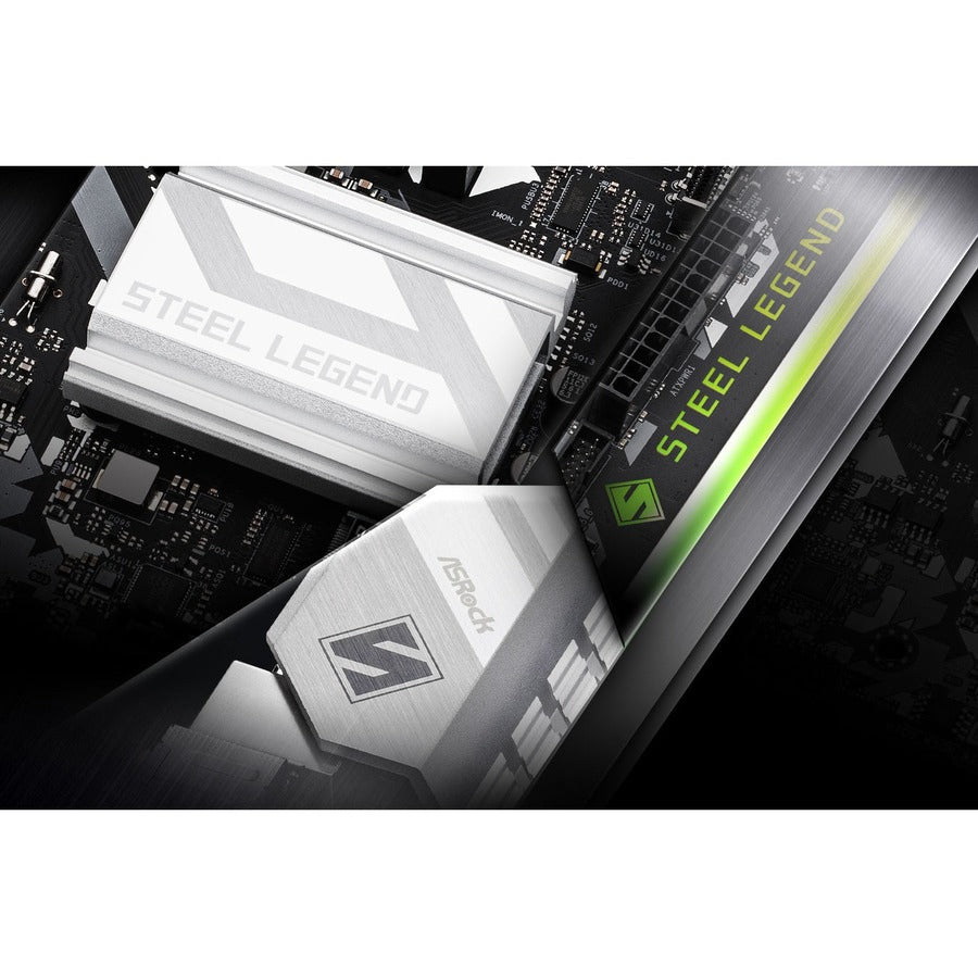 Asrock B660M Steel Legend - Motherboard - Micro Atx - Lga1700 Socket - B660 Chipset