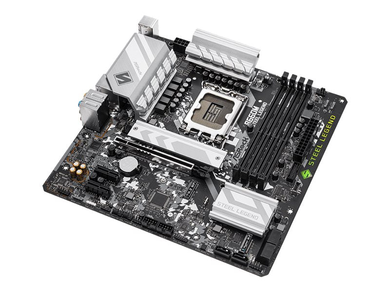 Asrock B660M Steel Legend - Motherboard - Micro Atx - Lga1700 Socket - B660 Chipset