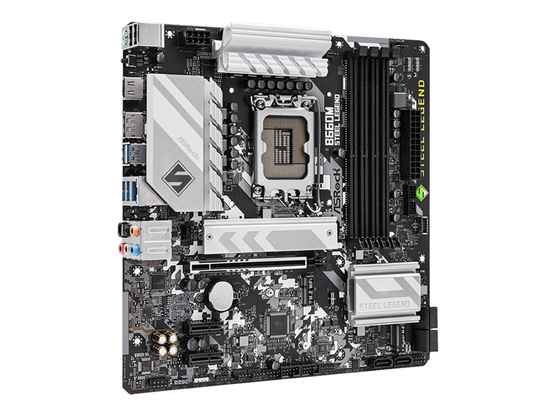 Asrock B660M Steel Legend - Motherboard - Micro Atx - Lga1700 Socket - B660 Chipset