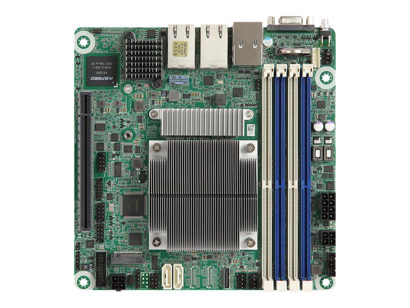 Asrock Rack Epyc3101D4I-2T - Motherboard - Mini Itx - Usb 3.2 Gen 1 - 2 X 10 Gigabit Lan - Onboard Graphics