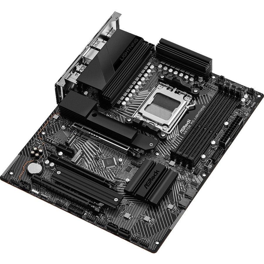 Asrock X670E Pg Lightning - Motherboard - Atx - Socket Am5 - Amd X670 Chipset - Usb 3.2 Gen 1, Usb 3.2 Gen 2