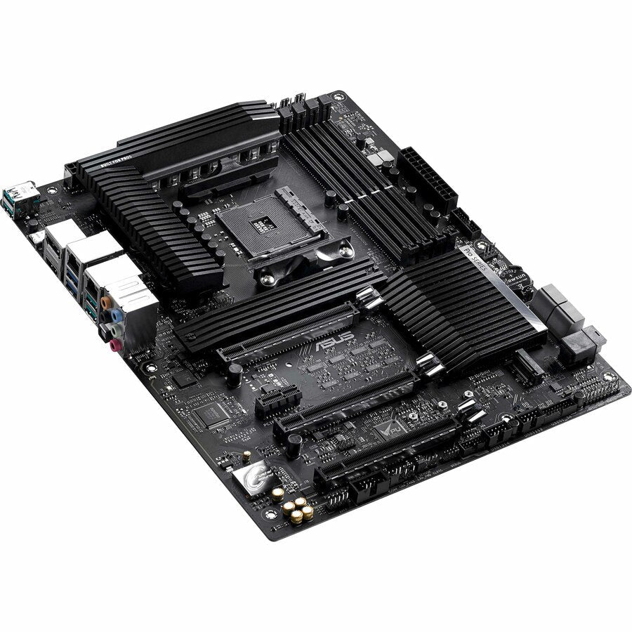 Asus Amd Am4 Pro Ws X570-Ace Atx Workstation Motherboard With 3 Pcie 4.0 X16, Realtek And Intel